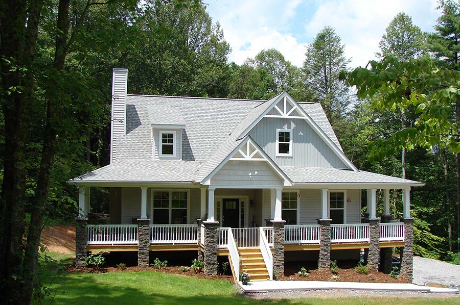 Modern farmhouse style home